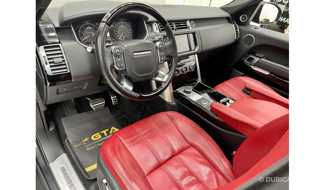 لاند روفر رينج روفر 2016 Range Rover Vogue SE Supercharged, Full Service History, Warranty, GCC