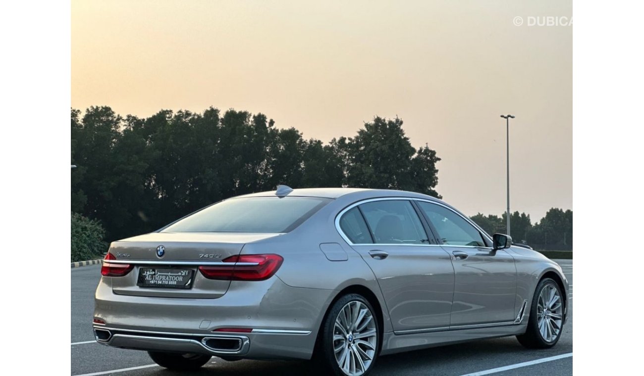 بي أم دبليو 740 اكزكيتيف BMW 740 GCC 2017