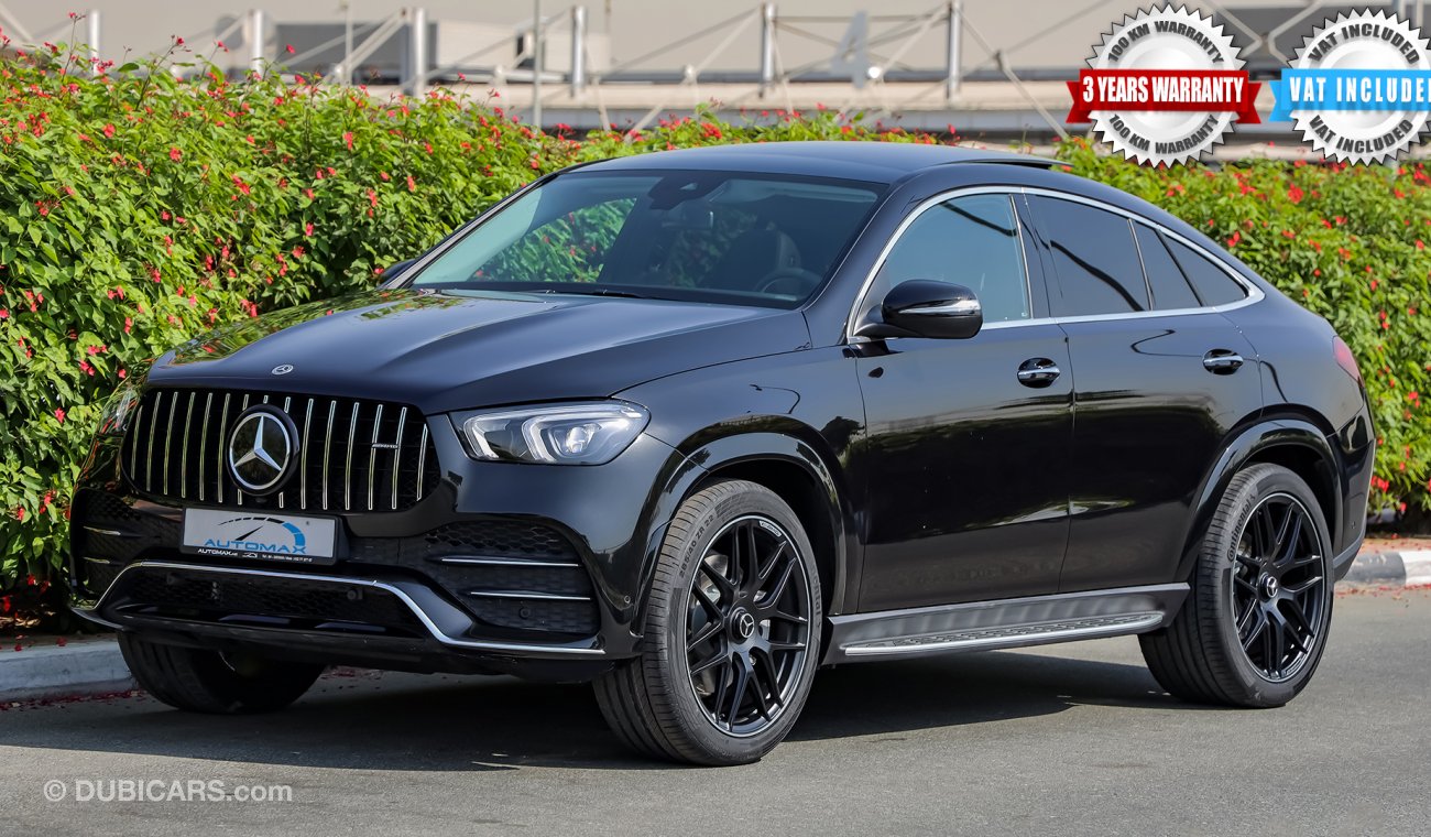 مرسيدس بنز GLE 450 AMG 4MATIC , كوب , خليجية 2021 , 0 كم , مع ضمان 3 سنوات أو 100 ألف كم