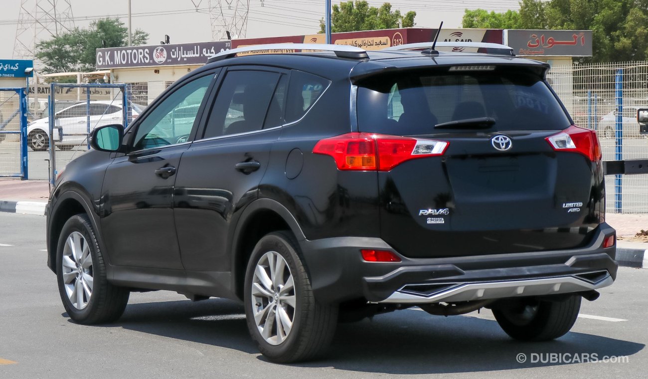 تويوتا راف ٤ TOYOTA rav4 2015 Limtted FULL OPTION SUNROOF - PUSH BUTTON