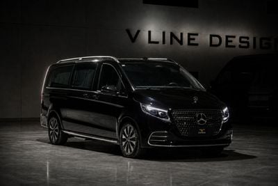 Mercedes Benz V300 VLINE VIP EDITION NEW ARRIVAL 2026 MODEL VIP MERCEDES GCC V300 with ADDITIONAL REAR AC - 2 Years Warranty by VLINE
