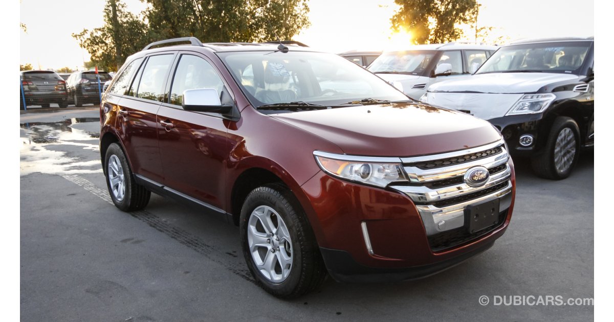 Ford Edge SEL for sale: AED 99,000. Red, 2014