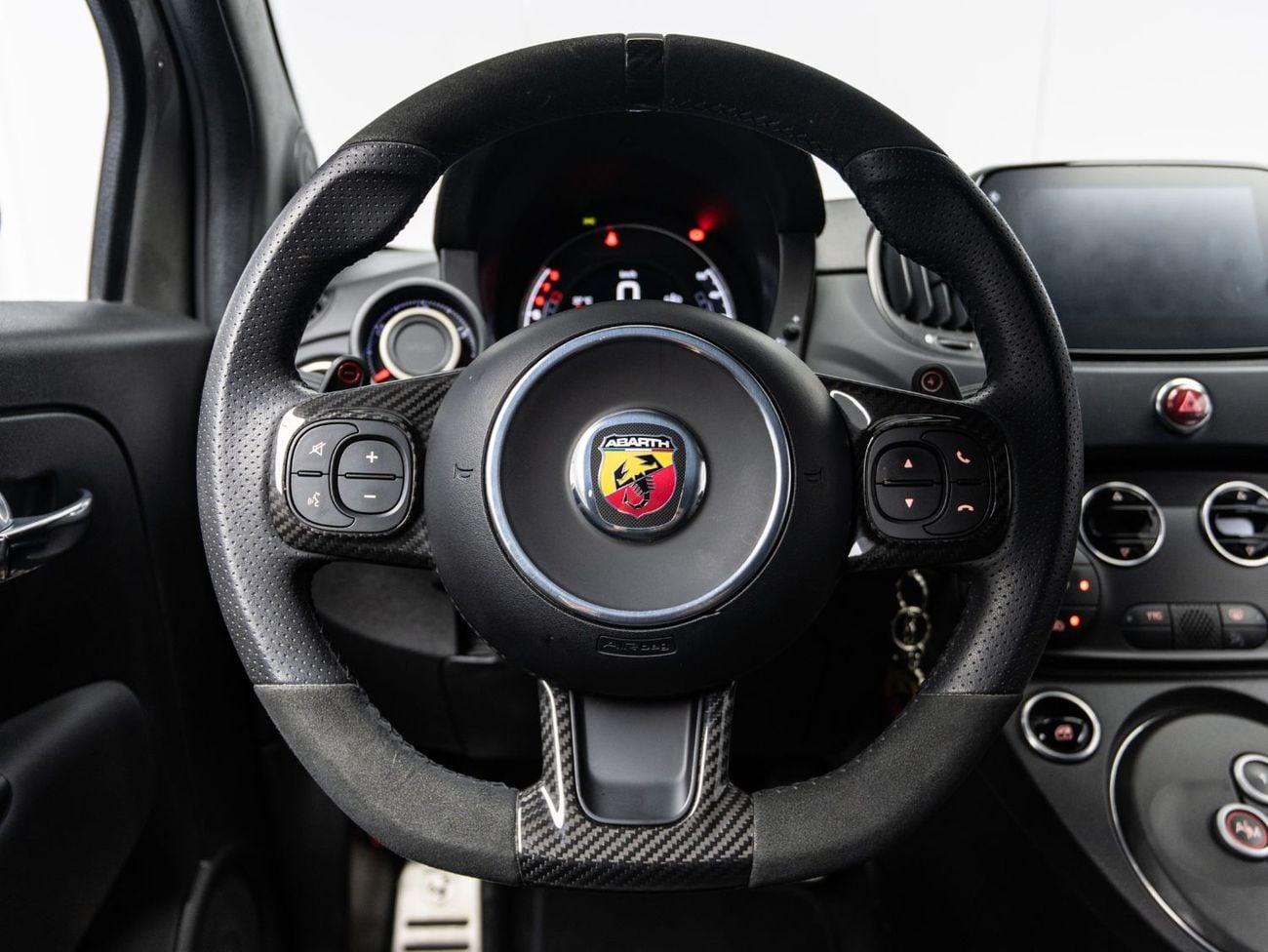 Abarth 695 BUY NOW, PAY 2027 | THE BLACKLINE STANDARD | 2024 Abarth 695 Turismo, 2029 Agency Warranty, GCC