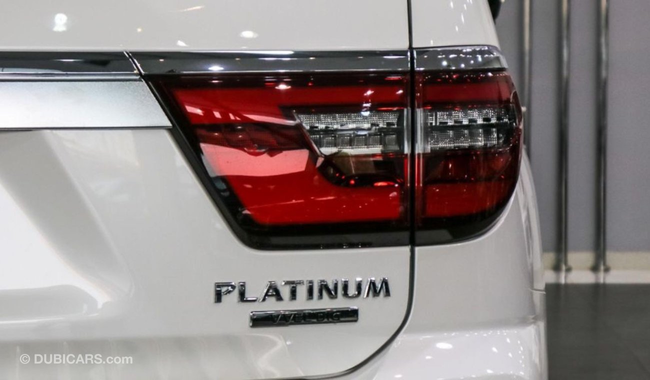 نيسان باترول Platinum VVEL DIG / Warranty / GCC Specifications