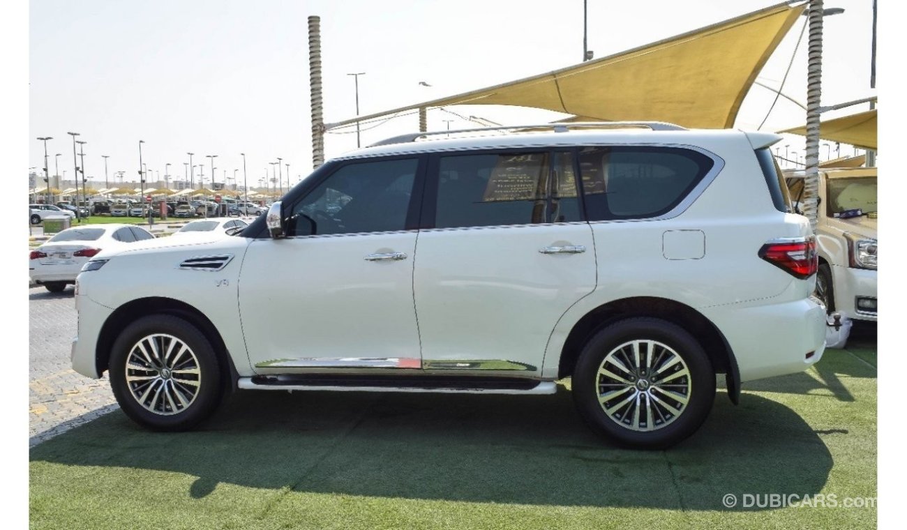 Nissan Patrol Gcc platinum SE cheap full 2021 MBS