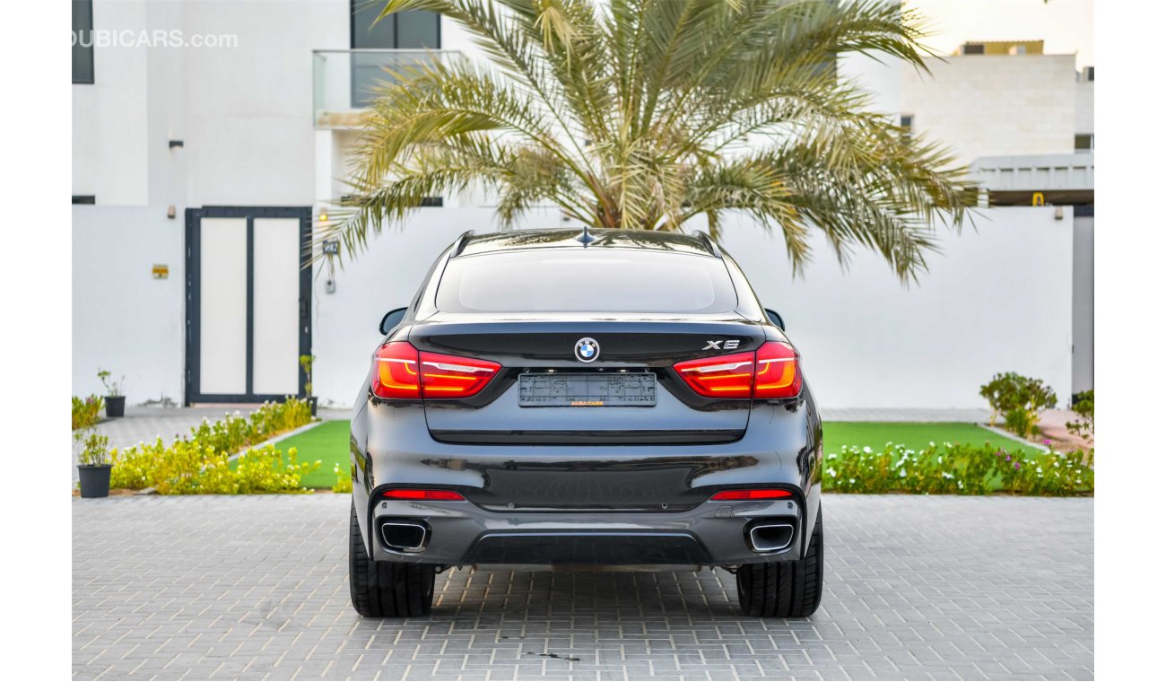 بي أم دبليو X6 M V6 sport agency warranty and service till 2021 - GCC - AED 3,310 Per Month - 0% DP