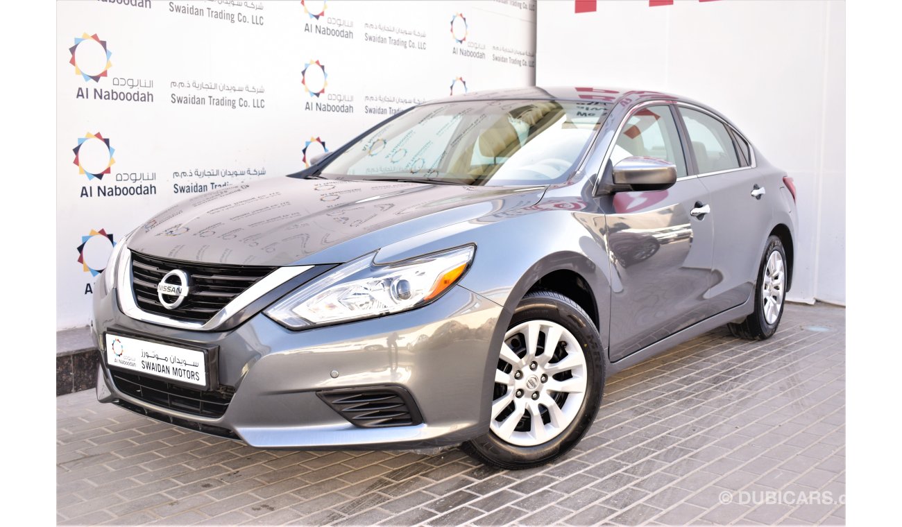 Nissan Altima 2.5L S 2018 GCC  DEALER WARRANTY RAMADAN OFFER 1YR / 20K SERVICE CONTRACT