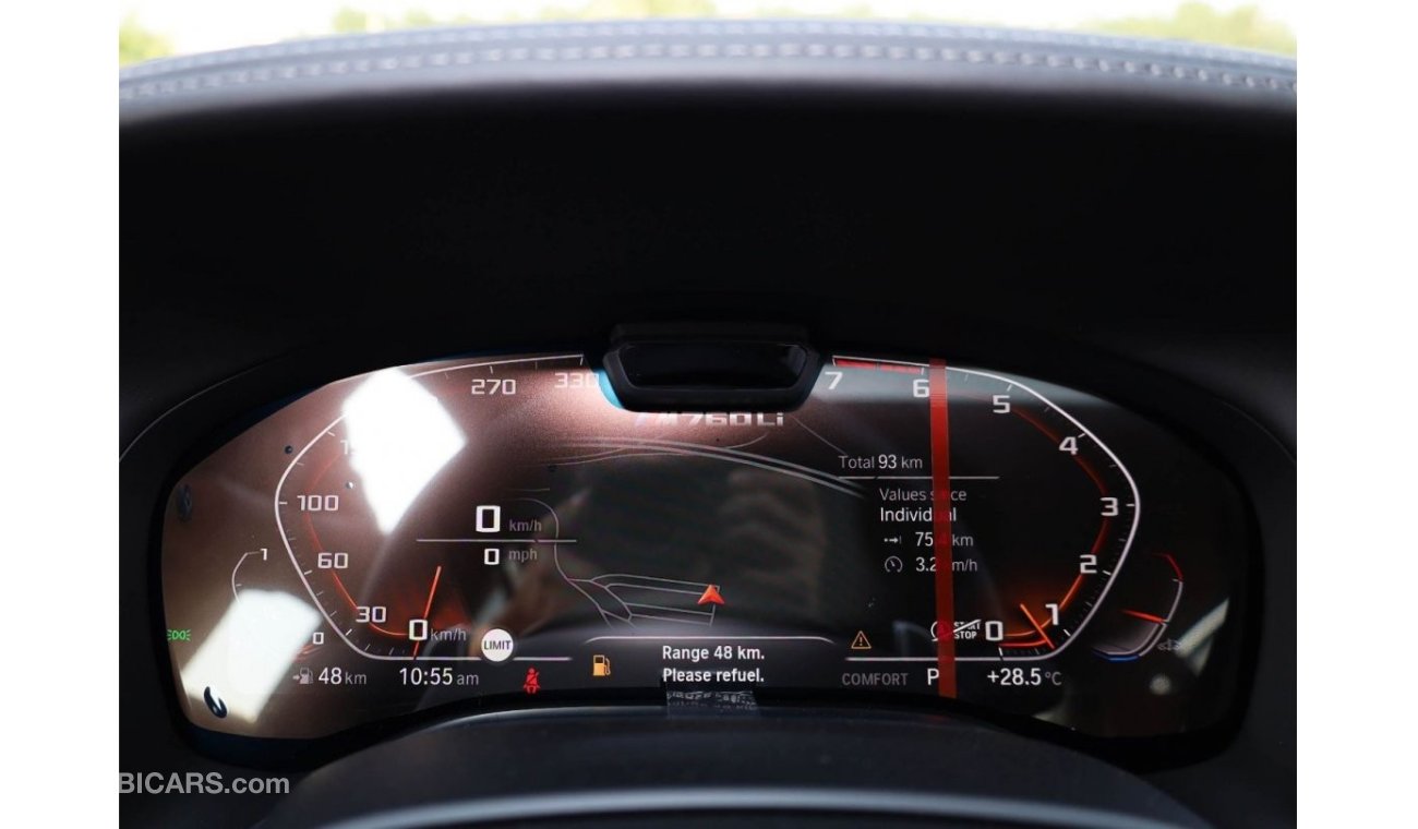 بي أم دبليو M760Li Li Xdrive | V12 6.6L AWD | Under Warranty |  GCC