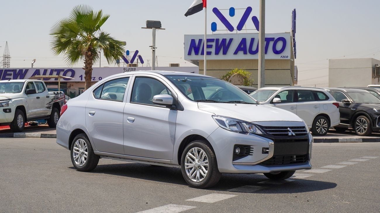Mitsubishi Attrage Brand New Mitsubishi Attrage 2025 Export 1.2L 2WD Petrol|Silver/Grey|ATTRAGE-HL-25|