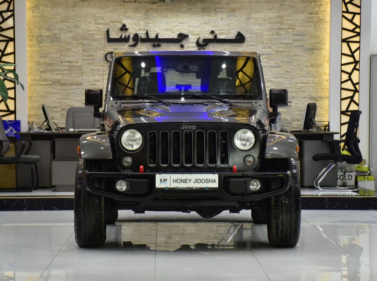 Jeep Wrangler EXCELLENT DEAL for our Jeep Wrangler Rubicon RECON EDITION ( 2017 Model ) in Grey Color GCC Specs