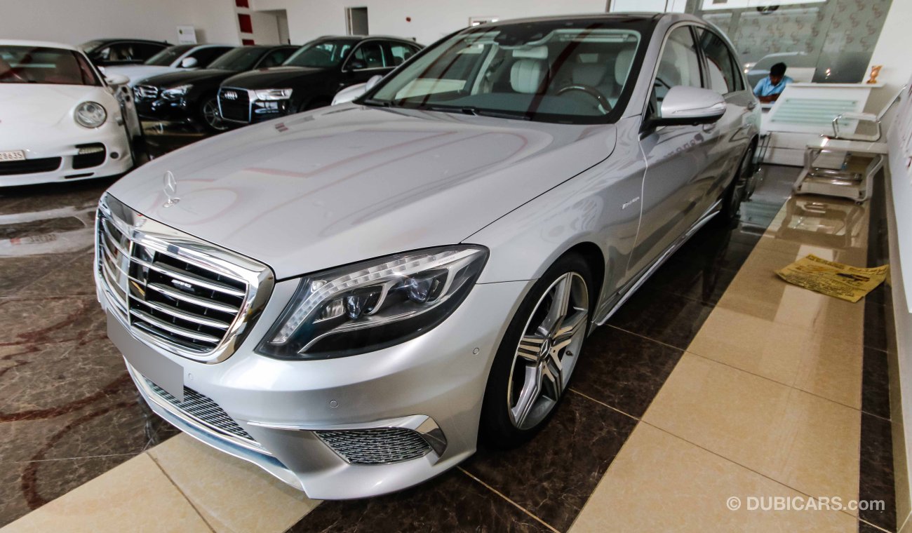 Mercedes-Benz S 550 with S63 badge