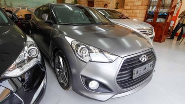 Hyundai Veloster Turbo For Sale Aed 35 000 Grey Silver 2013