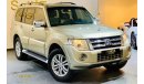 Mitsubishi Pajero 2014 Mitsubishi Pajero 3.8L Platinum, Warranty+Service Contract, Full Service History, GCC