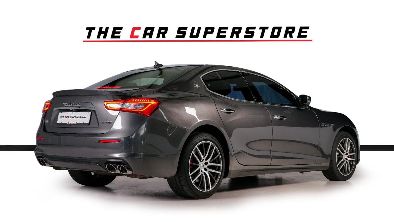 Maserati Ghibli S Q4 3.0L (410 HP) Special Color-2-Exclusive Leather Inerior-Active Sports Exhaust System