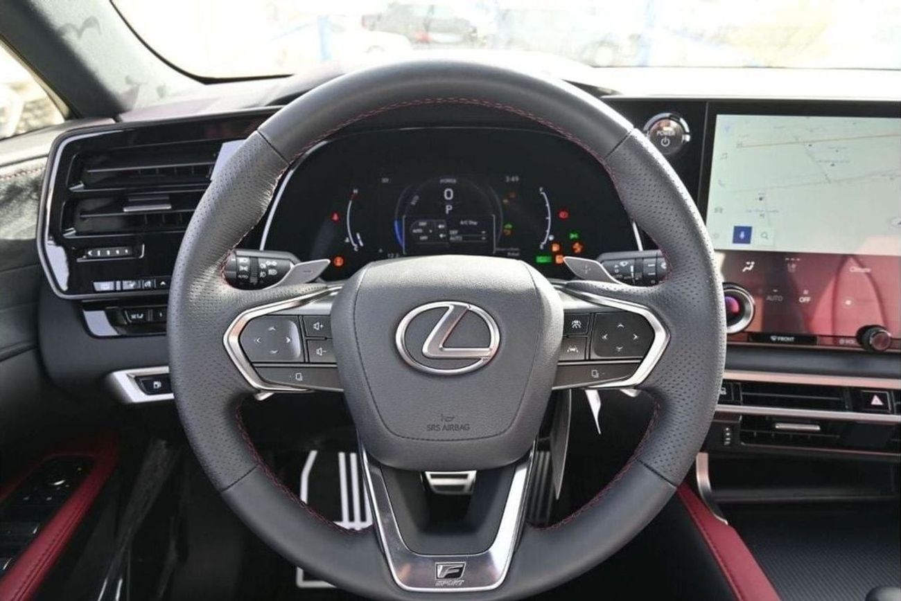 لكزس RX 500h F SPORT PERFORMANCE Lexus RX500h F-Sport 2.4L,  In-line 4, Turbo, Hybrid, AWD Model 2026, Color Whit
