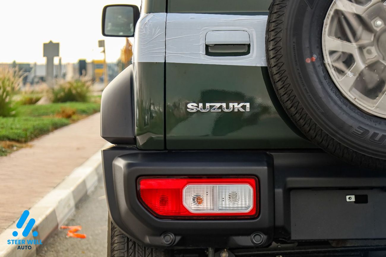 Suzuki Jimny GLX 4x4 1.5L 2025 | Petrol 4 AT | 5 Doors | SUV | 9 Inch Display | Steering Audio Controls | Export 