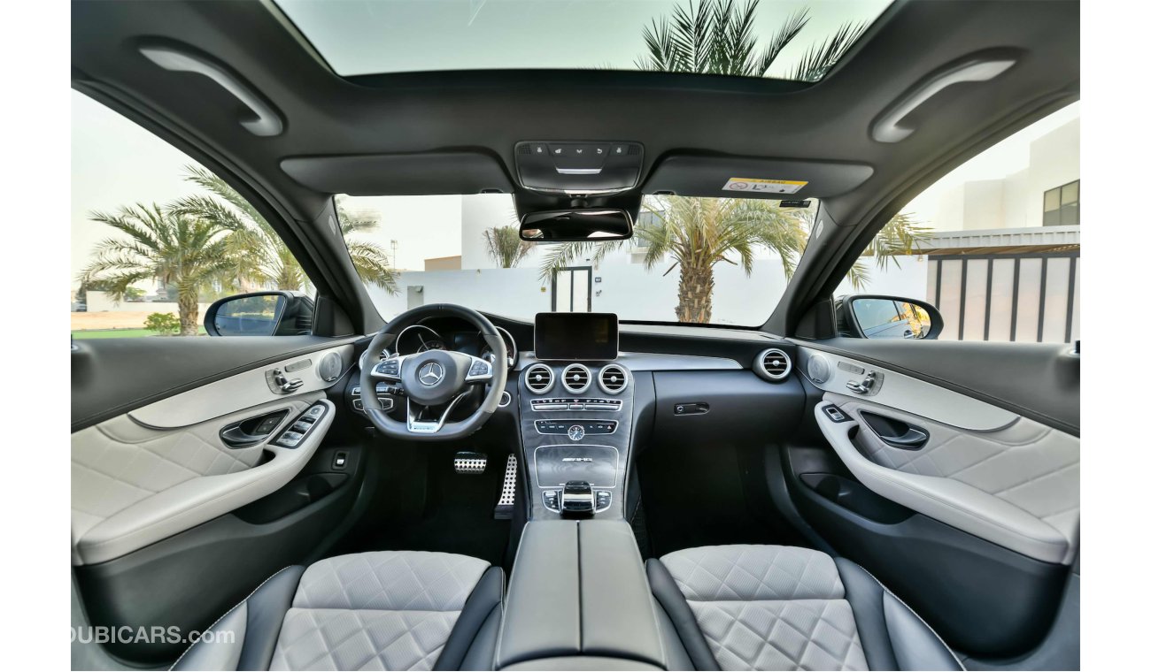 Mercedes-Benz C 63 AMG New Shape- Full Agency Service History! - AED 4,289 Per Month - 0% DP