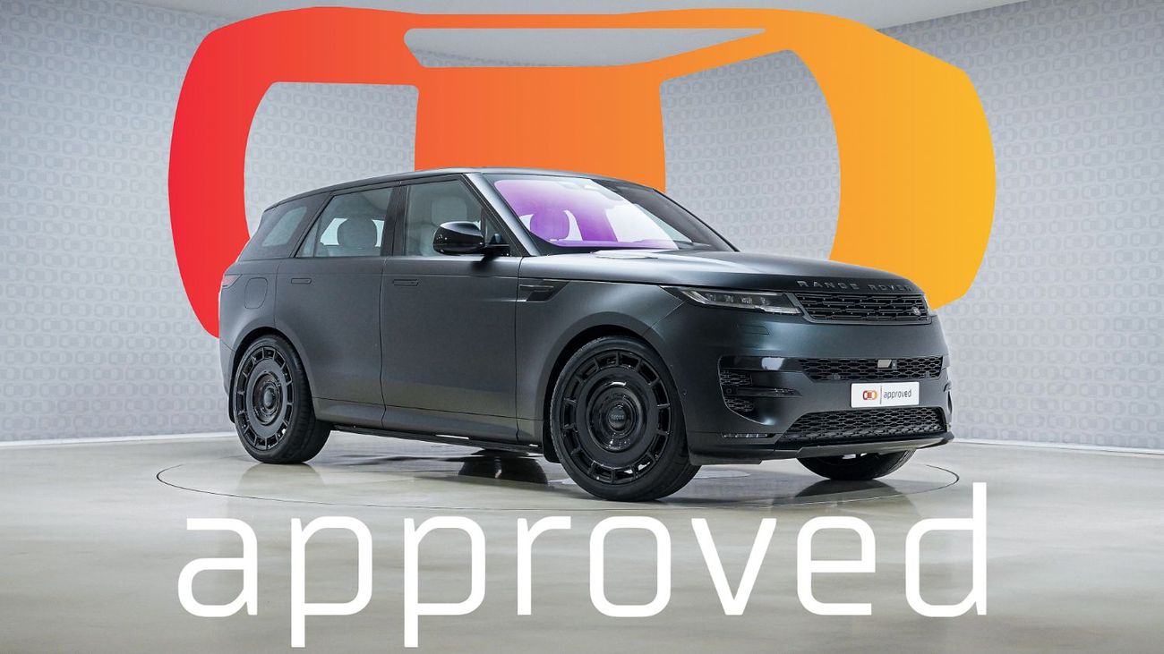 Land Rover Range Rover Sport | AED 8,037 PM | Warranty Feb-2028 | GCC