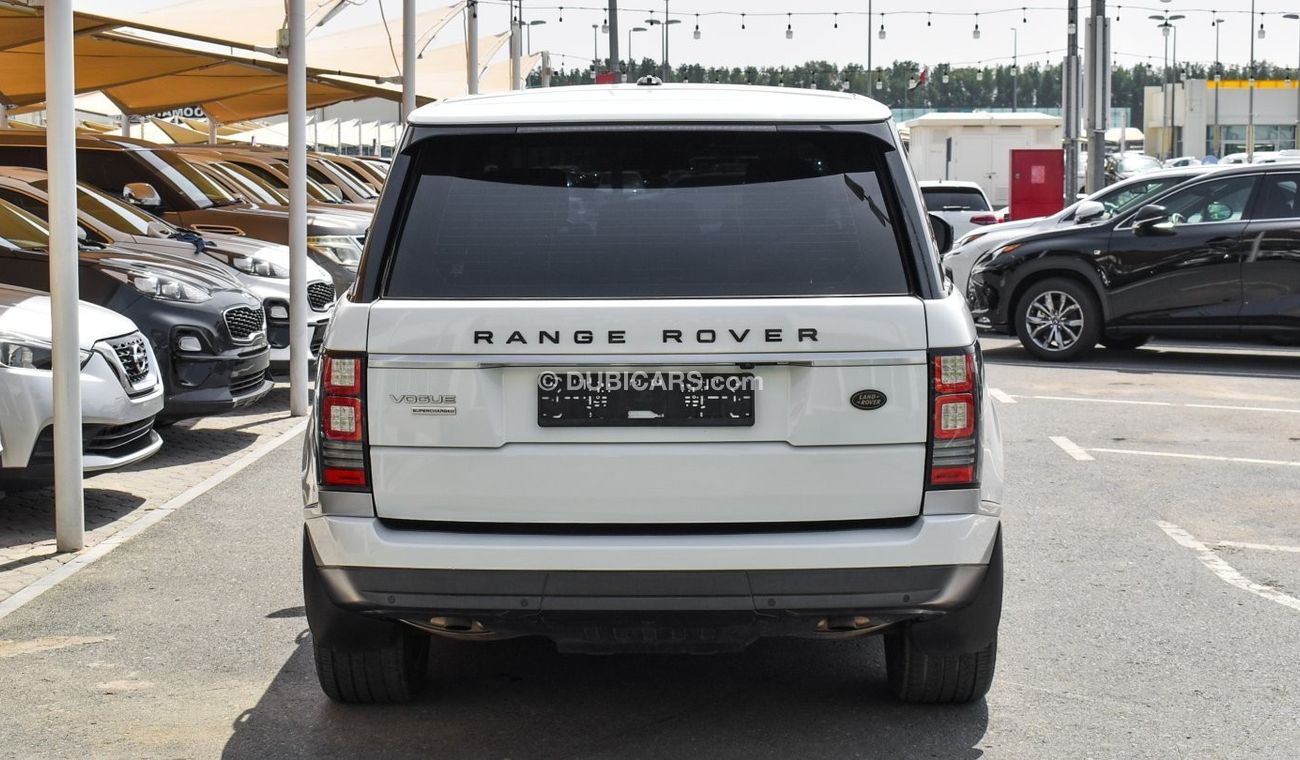 Land Rover Range Rover With Supercharged Badge
