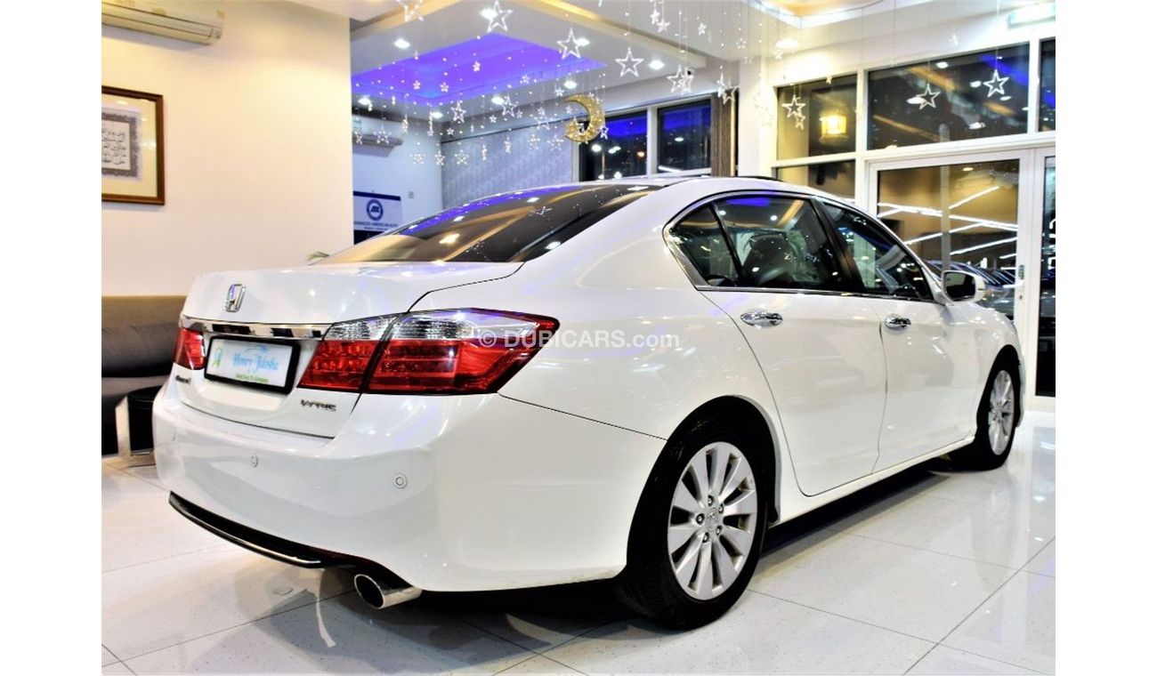 هوندا أكورد Amazing Honda Accord 2014 Model!! in White Color! GCC Specs