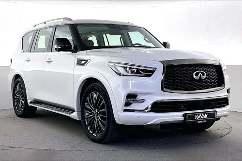 Infiniti QX80 Luxe Sensory ProActive - Black Edition | Guaranteed Warranty | 0 Down Payment