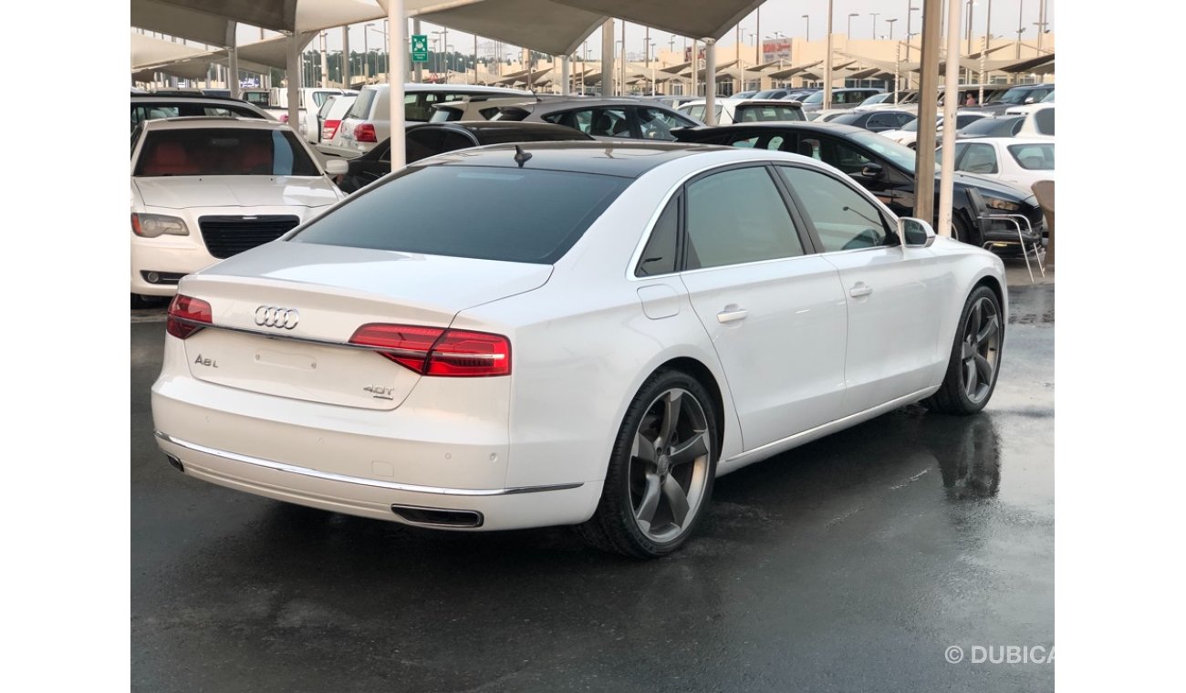 Audi A8 Audi A8 MODEL 2015 GCC car prefect condition full option panoramic roof leather seats 5 camera