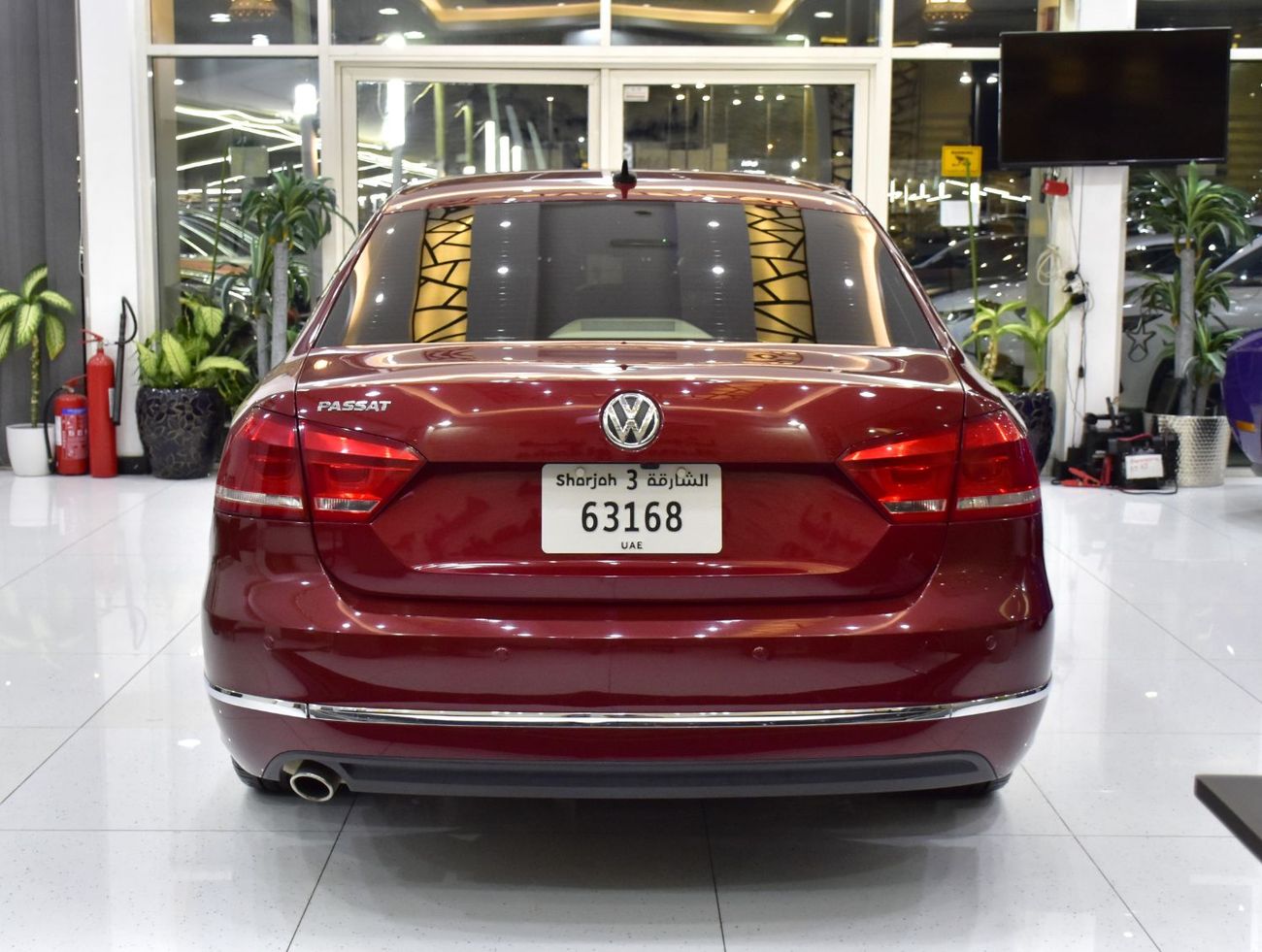 Volkswagen Passat SEL EXCELLENT DEAL for our Volkswagen Passat ( 2016 Model ) in Red Color GCC Specs