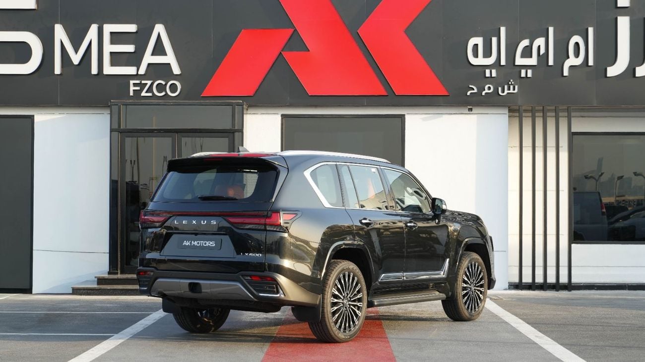 لكزس LX 600 VIP LAUNCH EDITION  w/Black Package 3.5L VIP 4 SEATS 2025 MY EXPORT PRICE