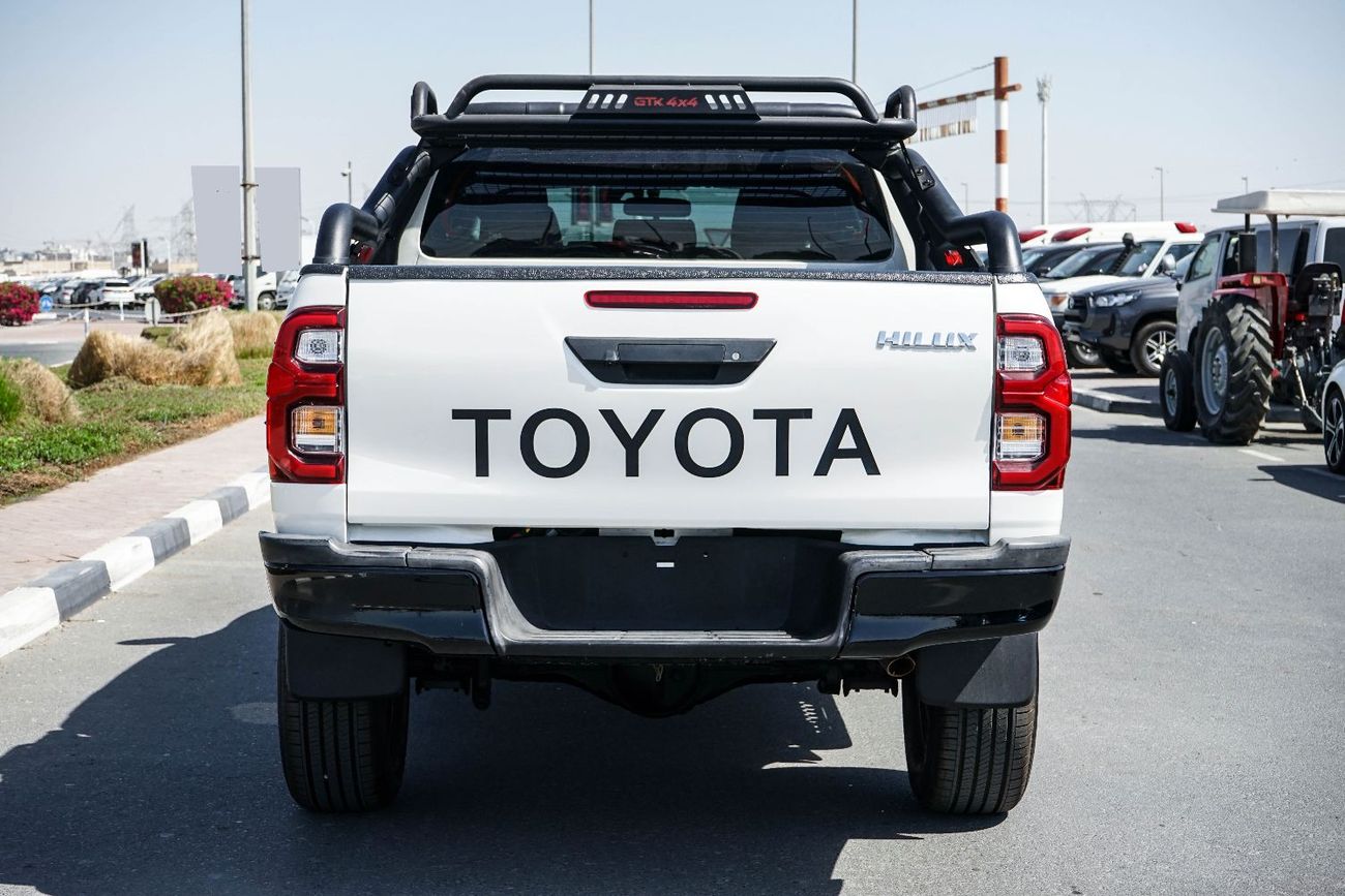 تويوتا هيلوكس The Toyota Hilux is a legendary, mid-size pickup truck known for its exceptional ruggedness, durabli