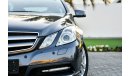 Mercedes-Benz E200 2 Y Warranty - GCC - AED 1,322 PER MONTH - 0% DOWNPAYMENT