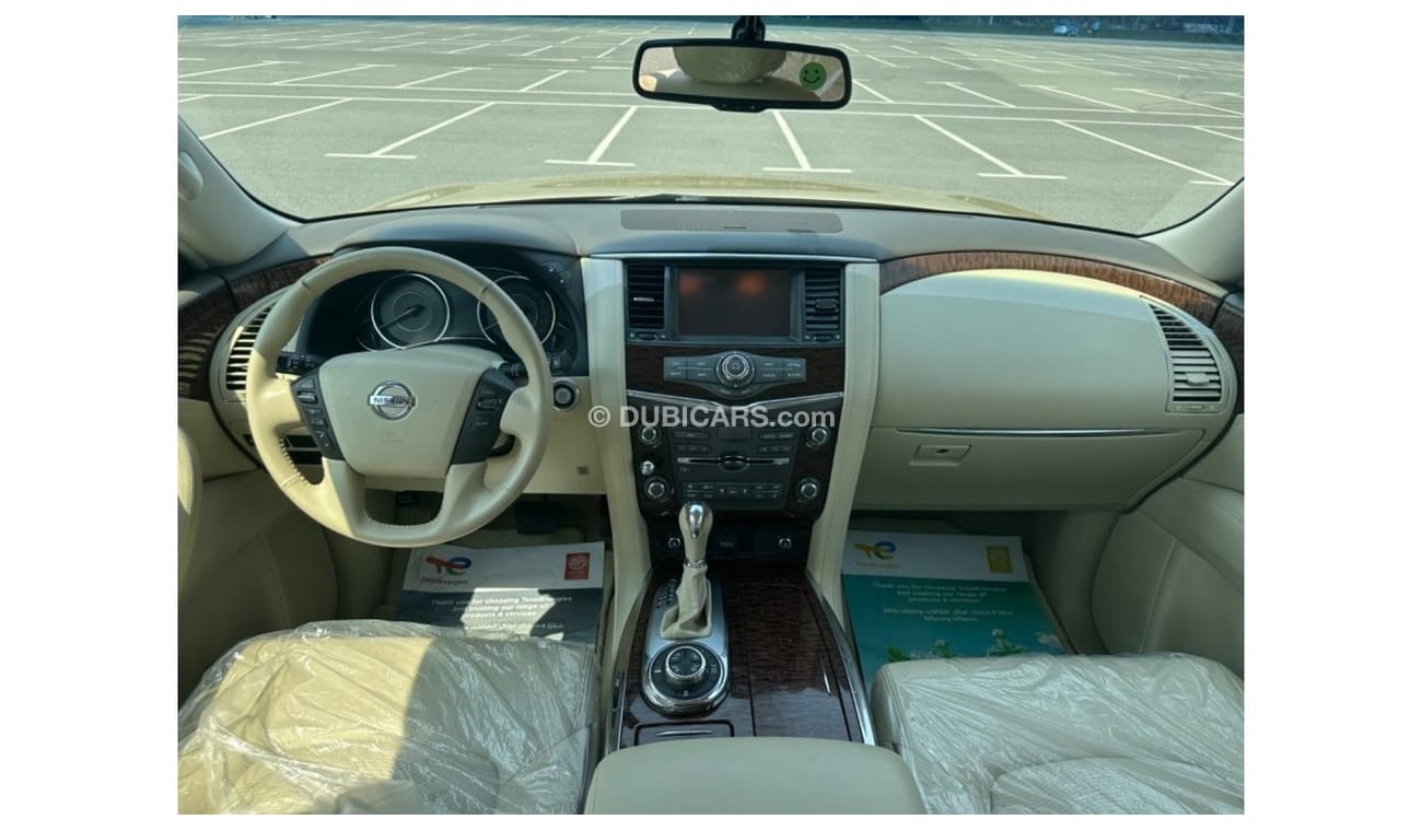 نيسان باترول LE تيتانيوم موديل 2017 خليجي حاله ممتازه جدا من الداخل والخارج فل مواصفات كراسي جلد  وكاميرا خلفيه و