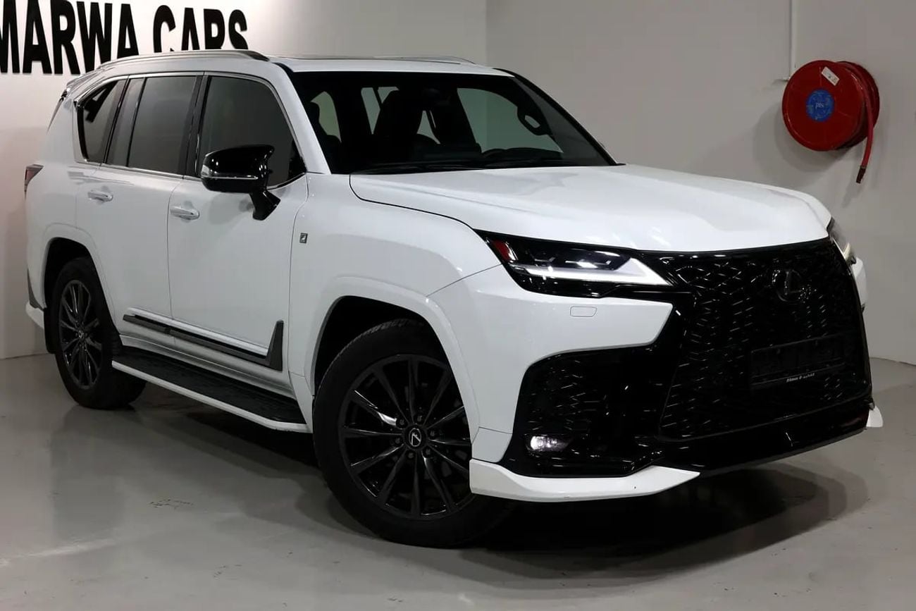Lexus LX600 F SPORT | GCC SpecsI ALFUTTAIM WARRANTY | PERFECT CONDATION I FREE ACCIDENTS