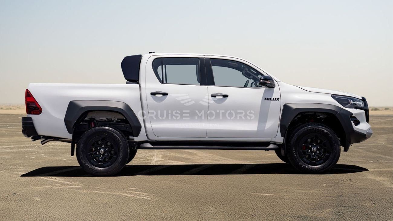 Toyota Hilux GR Sport 2.8L - Automatic . Diesel . Four Wheel Drive . 5 Seats . 4 Doors - White