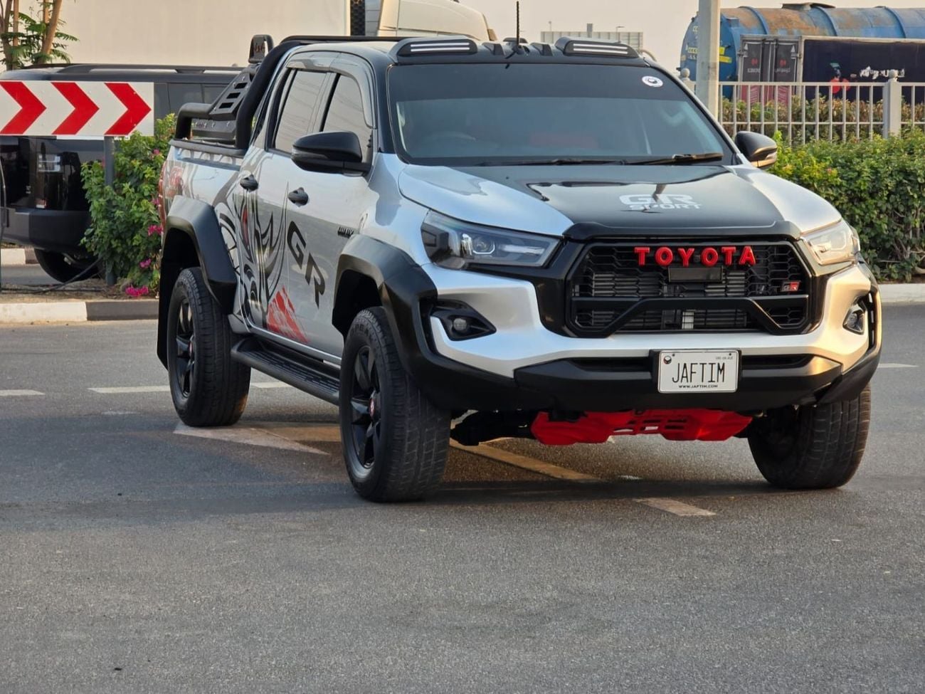 Toyota Hilux TRD 2019 | 2.4L DIESEL | AT | RHD | MODIFIED TO GR SPORTS | 4X4 SPORTS BAR WITH BASKET | ROOF MOUNTED LE