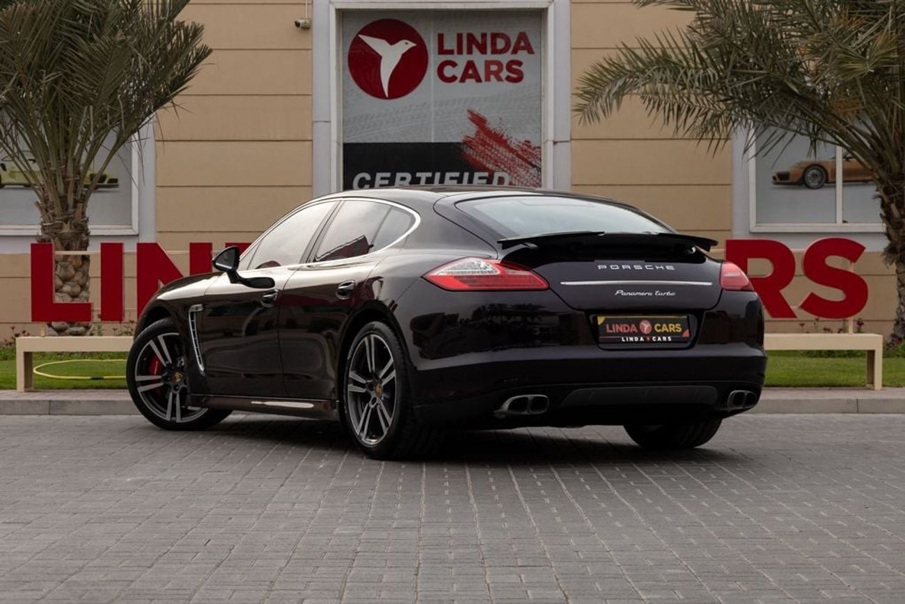 بورش باناميرا Porsche Panamera Turbo (LOWEST MILEAGE) 2010 GCC.