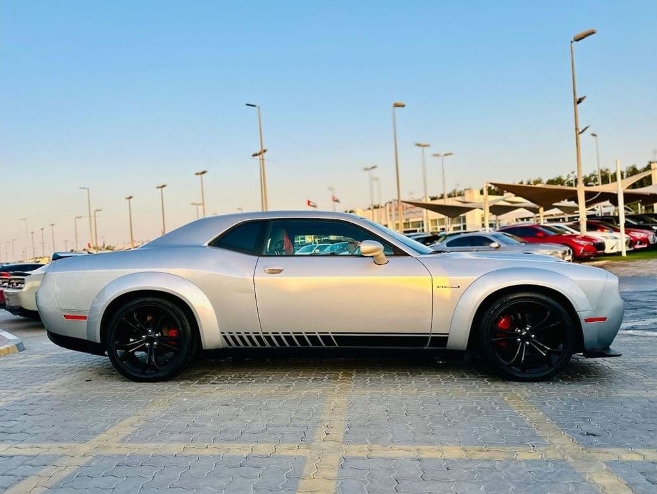 Dodge Challenger R/T 5.7L (370 HP) | Monthly AED 1300/- | 0% DP | Custom Alcantara Seats | Cruise Control | # 46652