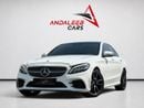 مرسيدس بنز C 200 AED 1,360 P.M | 0% DOWN PAYMENT | MERCEDES-BENZ C200 | 2020 | GCC SPECS