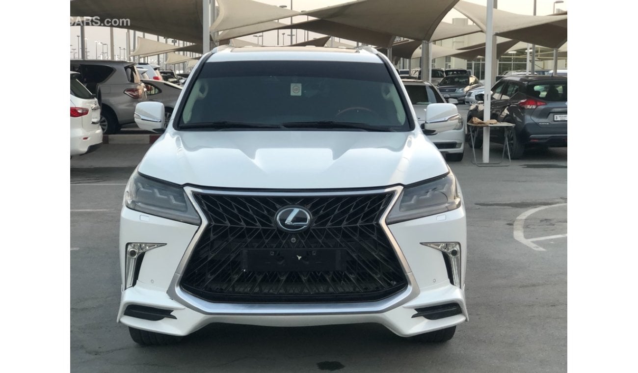 Lexus LX570 Model 2015 face change 2020  GCC car prefect condition full option low mileage