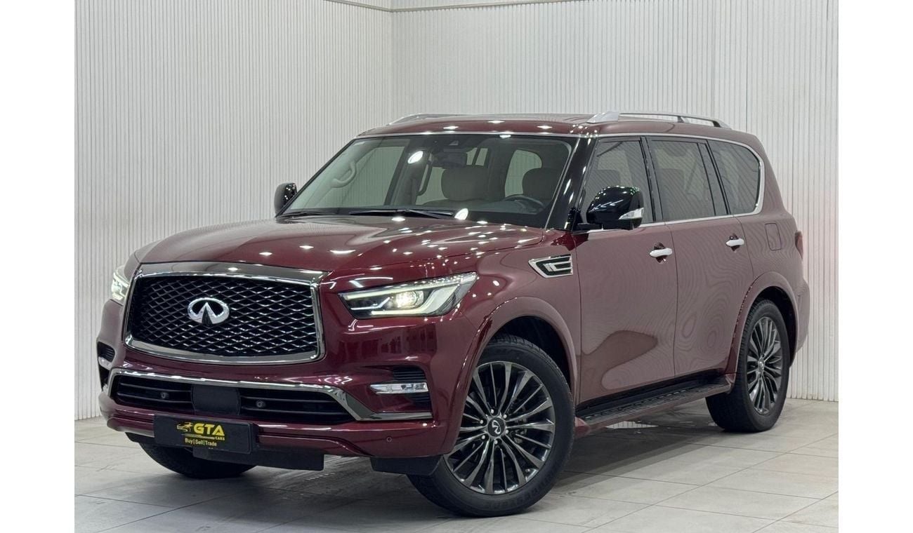 Infiniti QX80 Black Edition 8 5.6L 2021 Infiniti QX80 Black Edition, 2027 Infiniti Warranty + Service Pack, 8 Seat