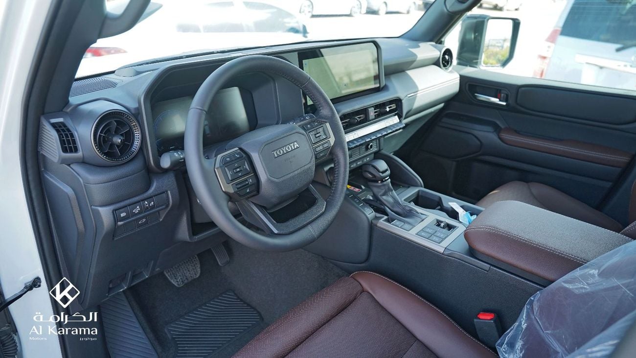 Toyota Prado Adventure 2.4L - Full Option 7 Seater SUV with 360 Camera, Radar, Wireless Charger, Seat Memory