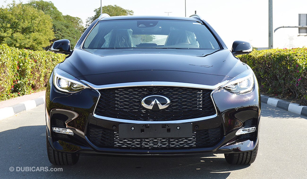 Infiniti Q30 S 2017 Luxury 4dr  AWD 2.0L 4cyl Turbo Full Option Gcc With 3Yrs./100k Km Warranty at the Dealer