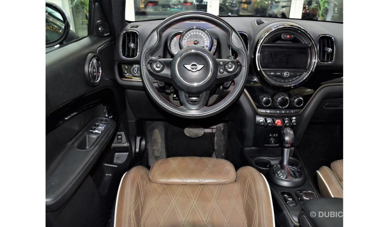 Mini Cooper S Countryman EXCELLENT DEAL for our Mini Countryman Cooper S All4 ( 2018 Model! ) in Green Color! GCC Specs