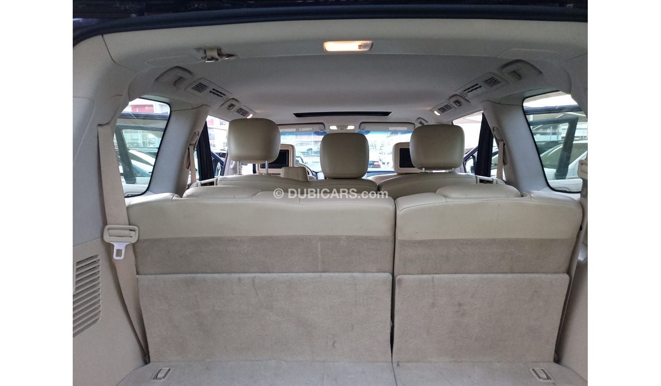 إنفينيتي QX56 خليجى صبغ وكالة موديل 2011 خمس كاميرات فتحة جلد مثبت سرعة تحكم رنجات حساسات بحالة ممتازة