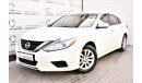 Nissan Altima AED 1076 PM | 2.5L S GCC WARRANTY