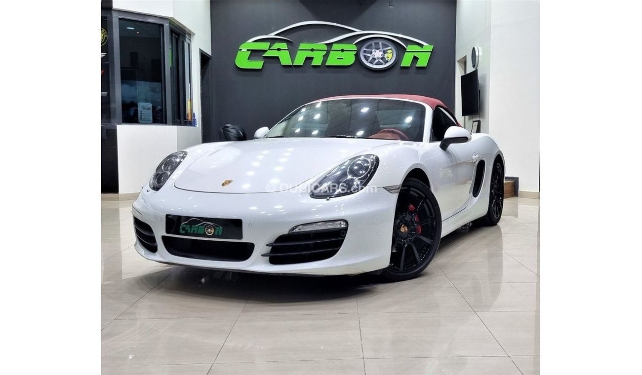 Porsche 718 Boxster Std PORSCHE BOXSTER 2015 GCC IN IMMACULATE CONDITION WITH ONLY 54K KM AND FULL PORSCHE SERVICE HISTO