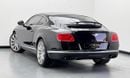 Bentley Continental GT 2016 Bentley Continental GT, Full Service History, Excellent Condition, GCC