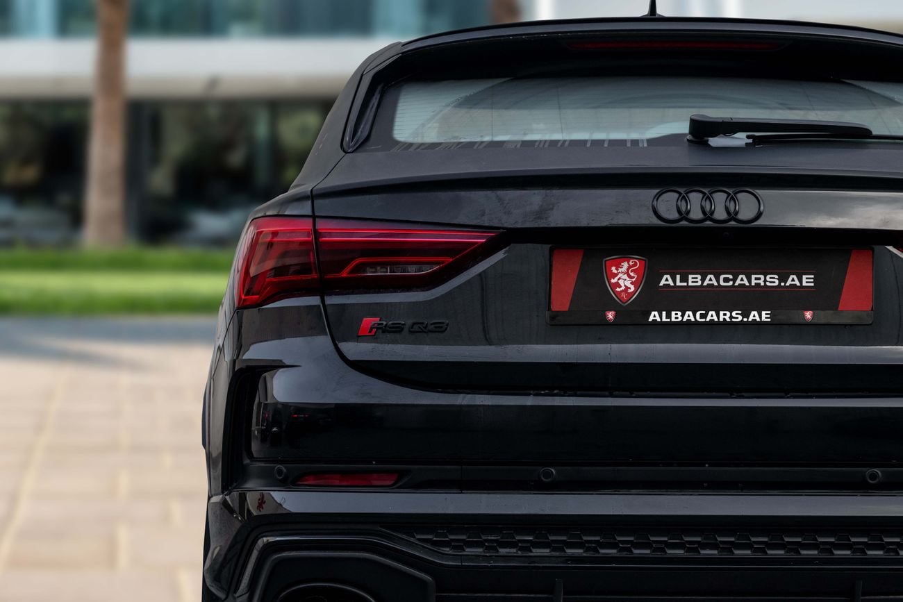 Audi RS Q3 RSQ3 Sportback 2.5 TFSI Quattro S-tronic | 4,093 P.M | 0% Downpayment |  AUDI SERVICE CONTRACT