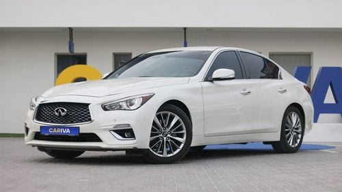 Infiniti Q50 LUXE | Agency Warranty | Full Service History | Zero Downpayment Support