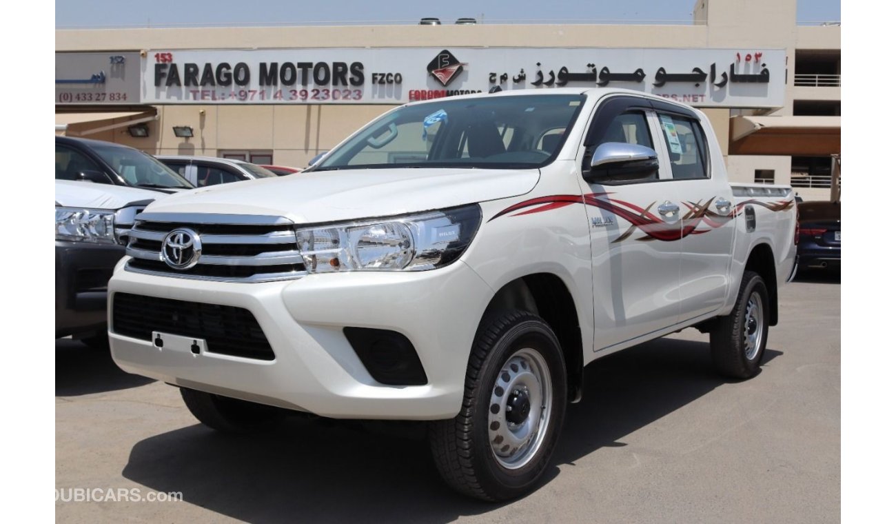 تويوتا هيلوكس 2021 TOYOTA HILUX 2.4 DIESEL 4X4 M/T POWER-WINDOWS