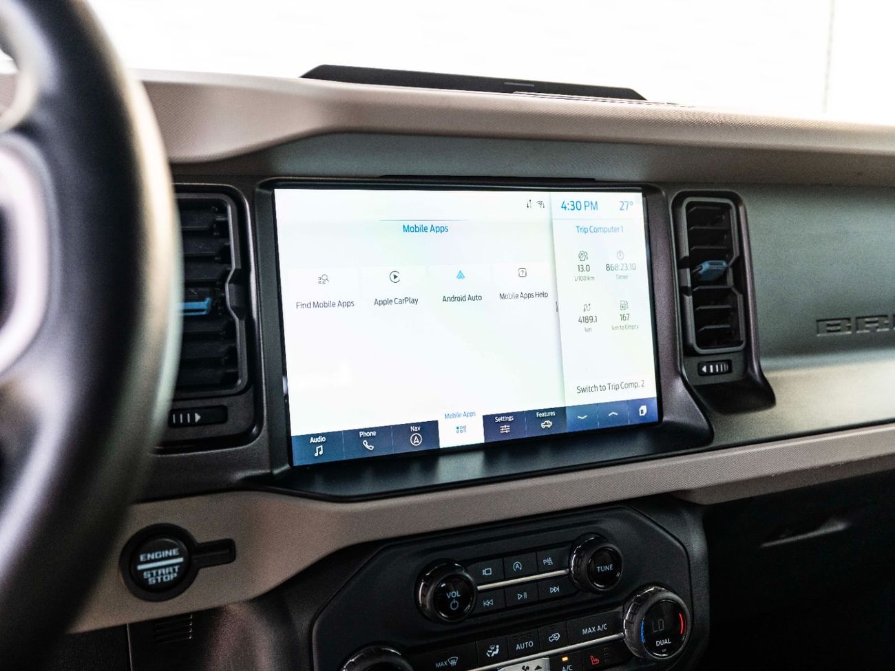 فورد برونكو Wildtrak 2.7L (4 Seater)